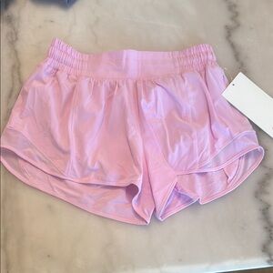 lululemon athletica Pink Athletic Shorts Brand New